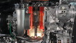 heavy truck engine detail