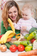 Vegetable salad preparation