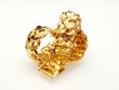 Photo: Yellow gold jewellry, isolated towards white background Yellow gold jewellry, isolated towards white background