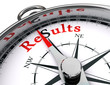 results compass conceptual image