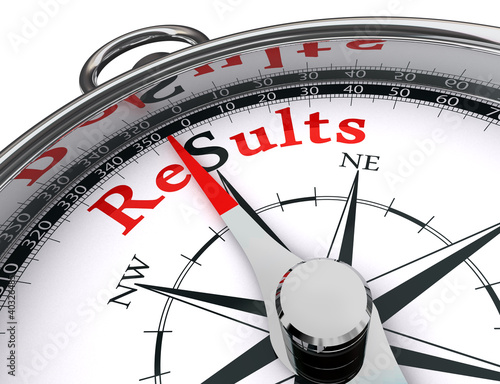 Illustration: results compass conceptual image results compass conceptual image