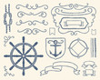 Nautical decoration set