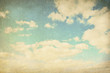 Vintage cloudy background