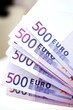 500 Euro money banknotes 500 Euro money banknotes