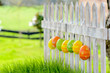 Eierdekoration zu Ostern
