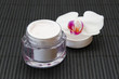 face cream and orchid