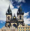 Tyn cathedral at Prague Tyn cathedral at Prague