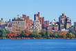 New York City Central Park over lake New York City Central Park over lake