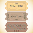 three tickets.