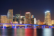 Photo en ligne au meilleur prix Miami night scene
