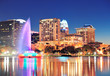 Orlando at night