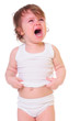 little child crying