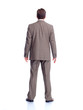 Businessman back. Businessman back.