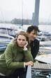 Young couple contemplating