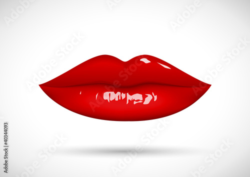 Vector: Red lips # Vector Red lips # Vector