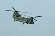 Chinook helicopter in flight