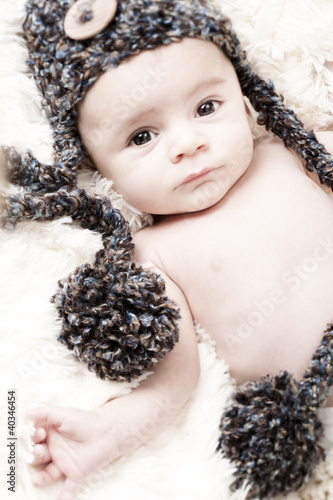 Photo: Cute 3-Months Baby Cute 3-Months Baby