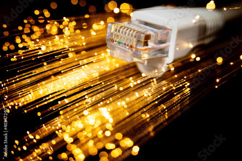 Photo: plug adsl giallo plug adsl giallo