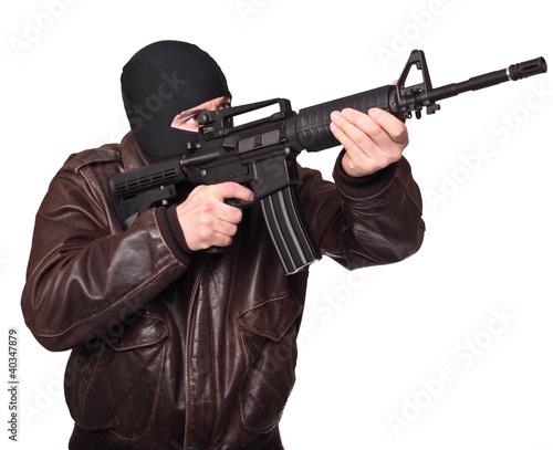 Photo: terrorist portrait terrorist portrait