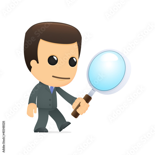 Vector: funny cartoon boss funny cartoon boss