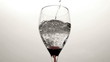 HD - Glass of water_bottom view