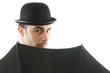 Photo: man with umbrella man with umbrella
