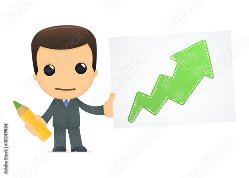 Vector: funny cartoon boss funny cartoon boss