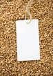 wheat and price tag wheat and price tag