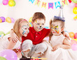 Child birthday party . Child birthday party .