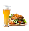 Grilled knuckle of pork with beer Grilled knuckle of pork with beer