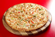 Pizza with salmon Pizza with salmon