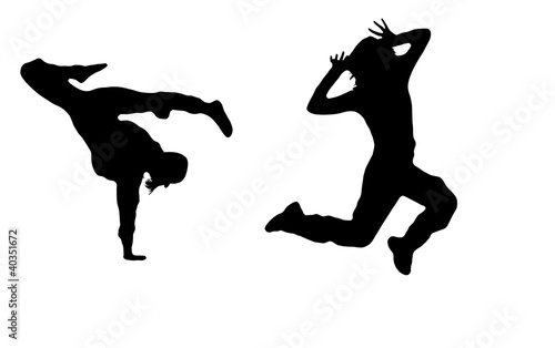 Illustration: Dancing girls Dancing girls