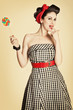 Foto: Pin Up Girl mit Lolipop Pin Up Girl mit Lolipop