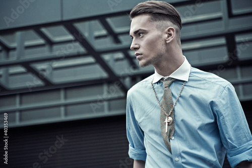 Photo: Fashionable young guy Fashionable young guy