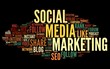 Social media marketing in tag cloud