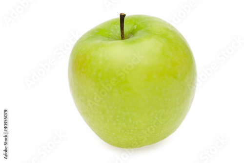 Photo: Green apple, close up Green apple, close up