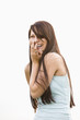 Young woman laughing