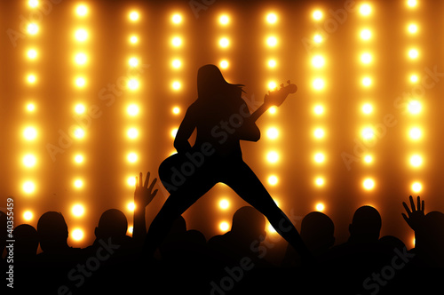 Illustration: concerto rock concerto rock