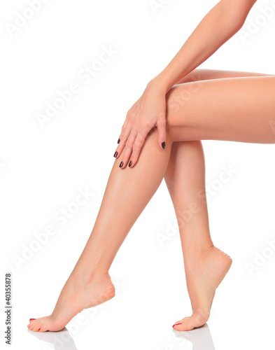 Photo: Smooth female legs Smooth female legs