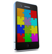phone mit apps als Puzzel