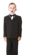 Boy singing