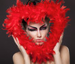 red heart