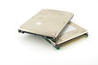 Two hard drives (HDD) for notebook