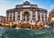 Fontana Trevi - the most famous of Rome's fountains in the world