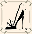 vintage woman's shoe