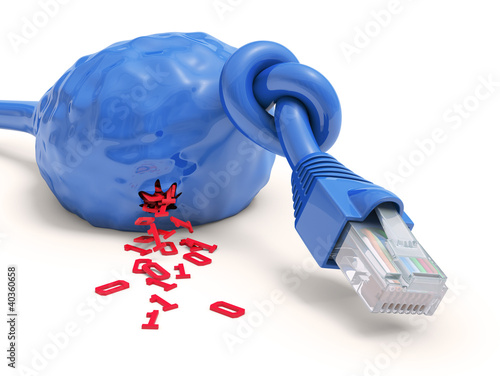 Photo: Cable Overloaded Cable Overloaded
