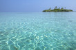 Foto: Turquoise Lagoon / Atoll with beach on the Maldives (Malediven) Turquoise Lagoon / Atoll with beach on the Maldives (Malediven)