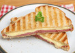 Photo: Toasted Sandwich with Pastrami & Cheese Toasted Sandwich with Pastrami & Cheese