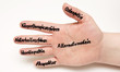 Hand zum Thema Alternativmedizin
