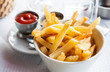 Golden French fries Golden French fries